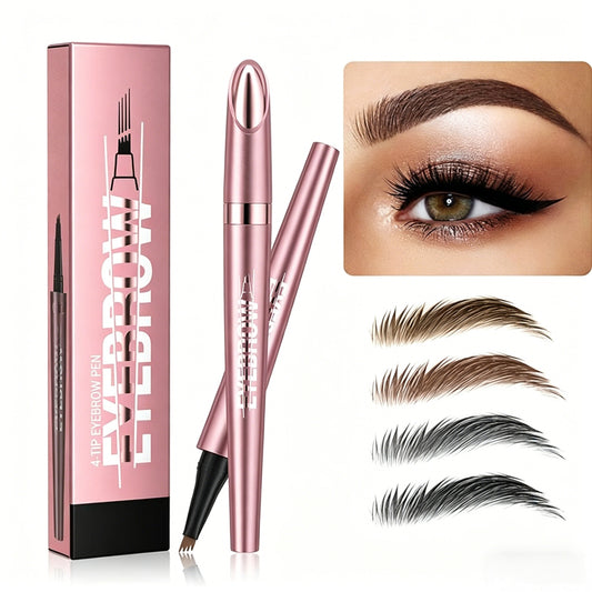 🖌️ Waterproof Micro-Fork Brow Pencil – Natural Hair-Like Brows