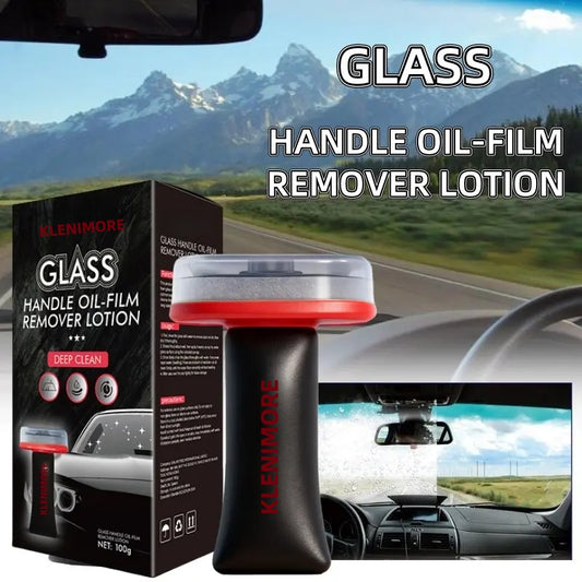 Automotive Handheld Oil Flmr Cream,Glass DecontaminationWithoutTraces,Window Oil Film Cleaning,FastCleaning, CompactAnd Easy To Cary