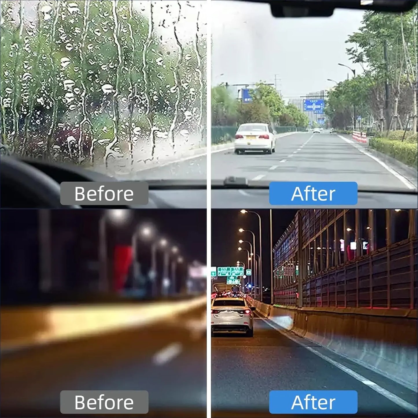 Automotive Handheld Oil Flmr Cream,Glass DecontaminationWithoutTraces,Window Oil Film Cleaning,FastCleaning, CompactAnd Easy To Cary