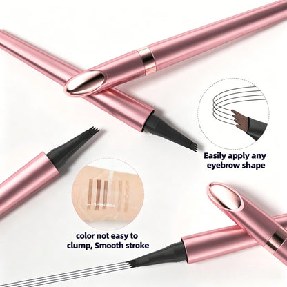 🖌️ Waterproof Micro-Fork Brow Pencil – Natural Hair-Like Brows