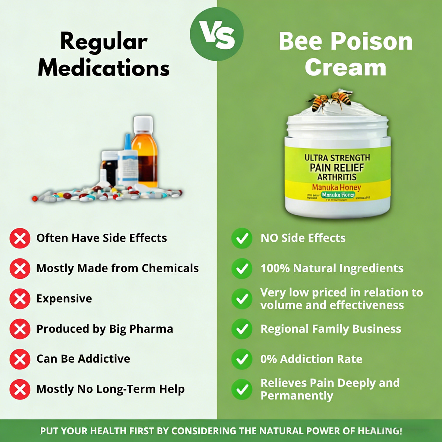 🐝New Zealand Bee venom Joint and Bone Therapy Advanced Cream⏳Limited time discount of 80%⏳
