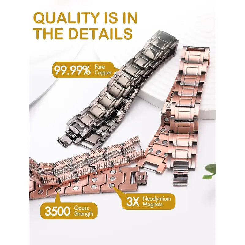🔥LAST DAY 70% OFF🔥-Copper Magnetic Power — Boost Circulation, Banish Fatigue